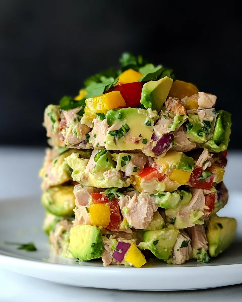 Avocado Tuna Salad
