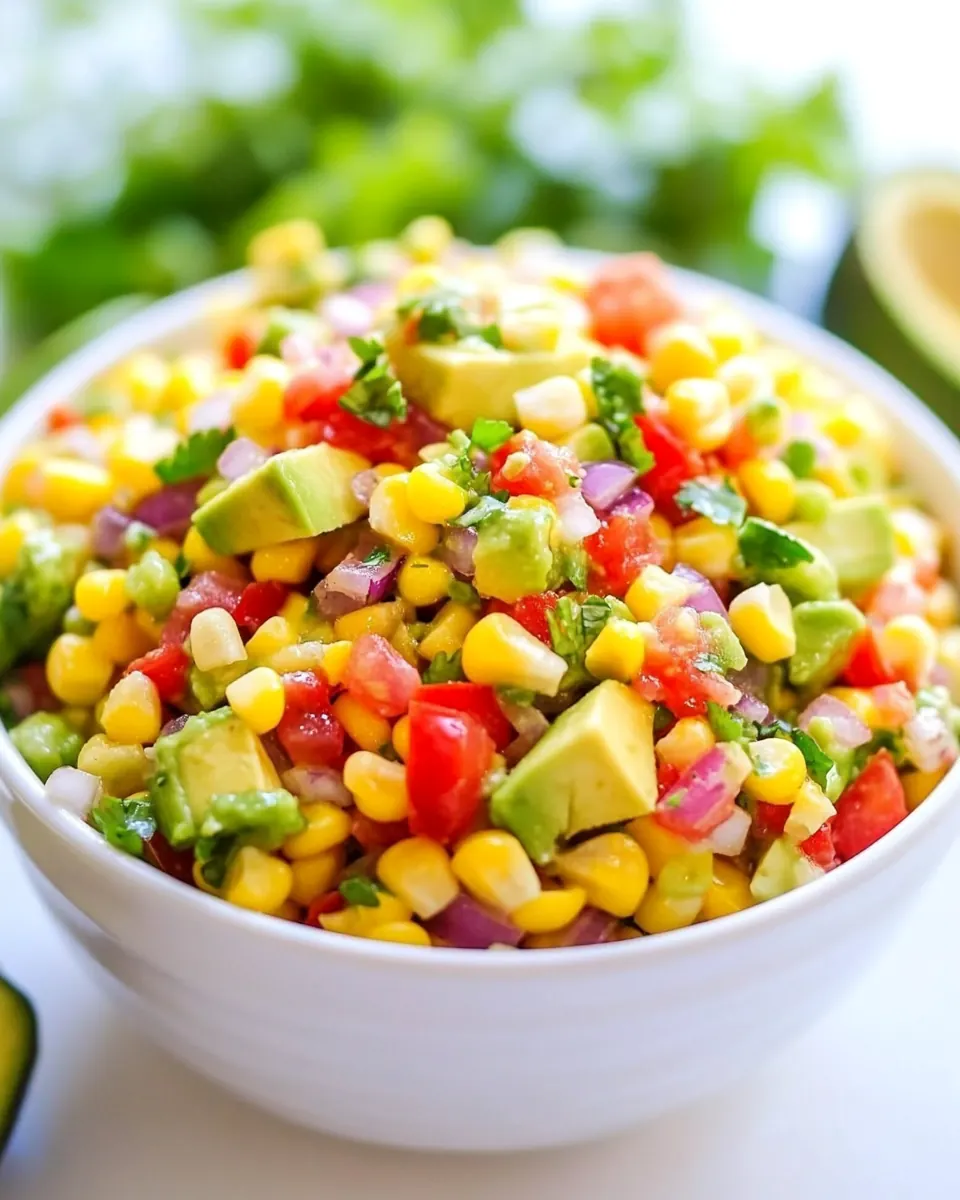 Avocado and Corn Salsa