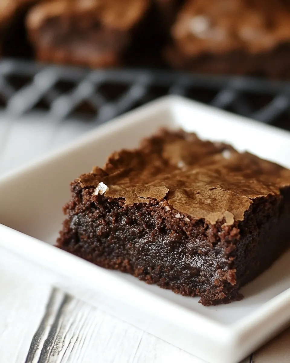 Robert's Absolute Best Brownies