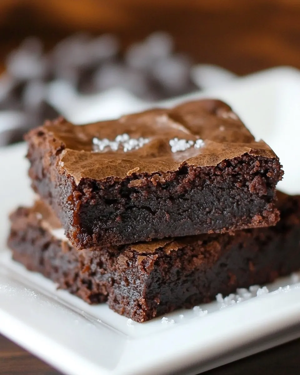 Robert's Absolute Best Brownies