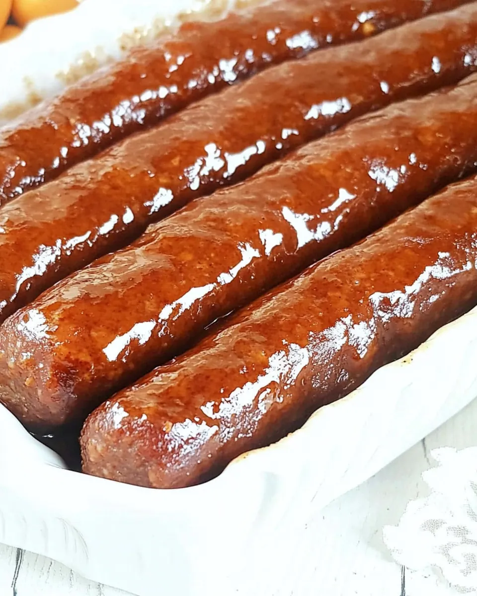 BBQ Brown Sugar Sausage