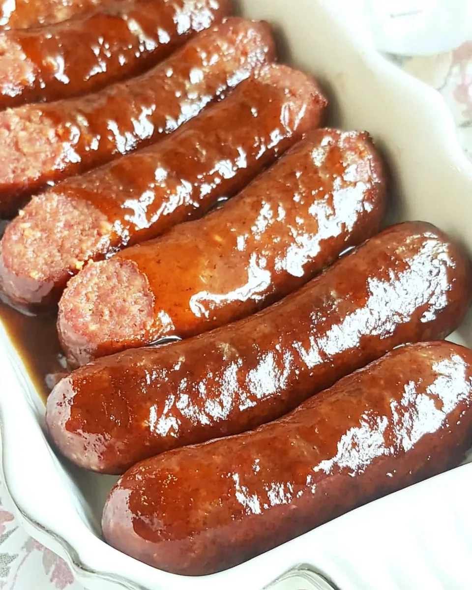 BBQ Brown Sugar Sausage