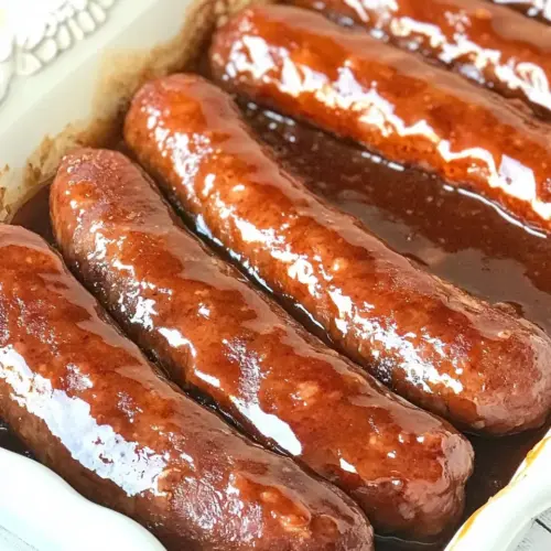BBQ Brown Sugar Sausage