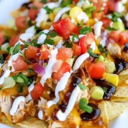 BBQ Chicken Nachos