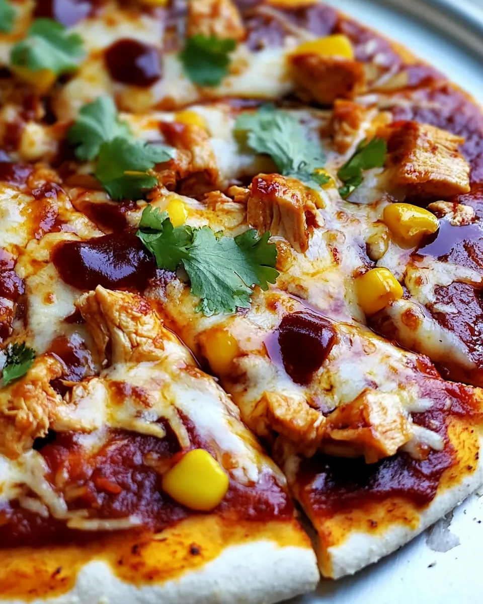 BBQ Chicken Pizza