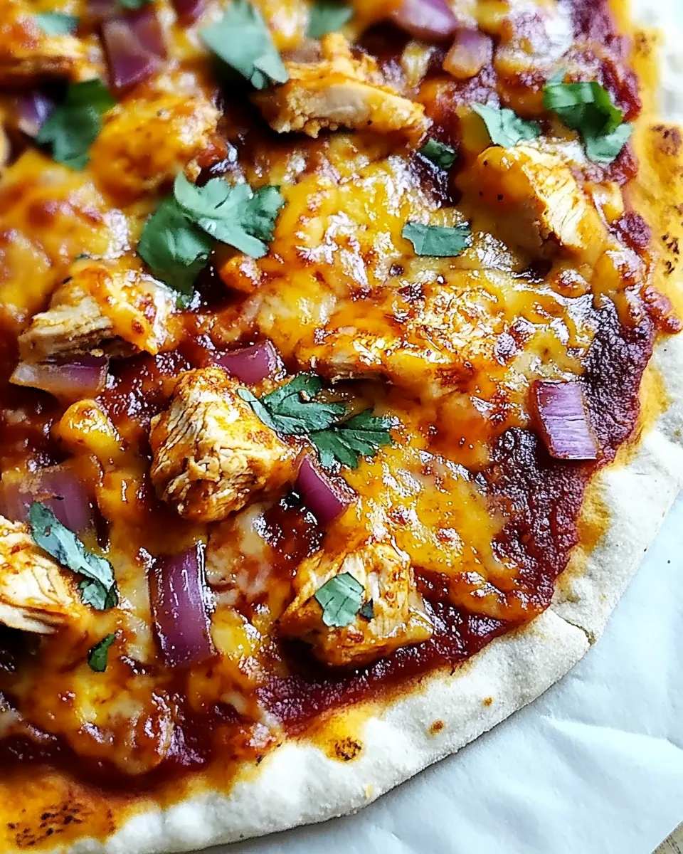 BBQ Chicken Pizza