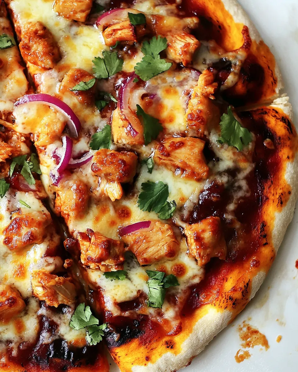 BBQ Chicken Pizza