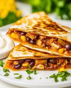 BBQ Chicken Quesadillas