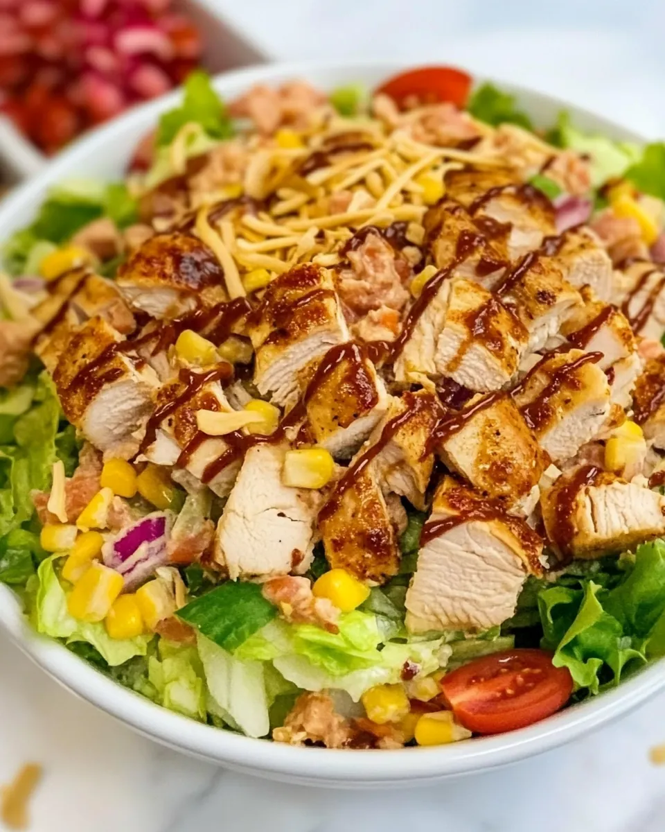 BBQ Chicken Salad