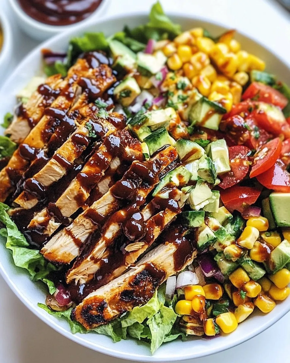 BBQ Chicken Salad