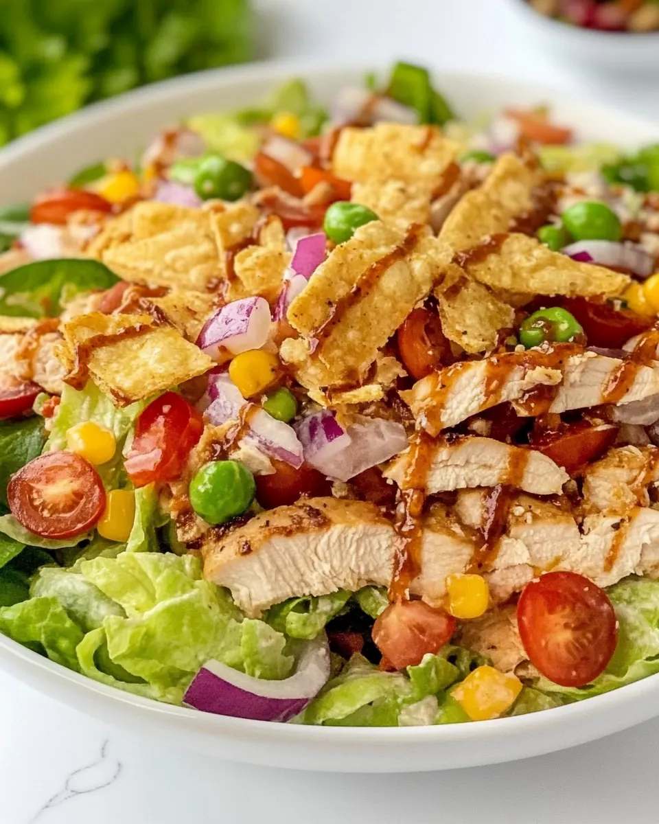 BBQ Chicken Salad