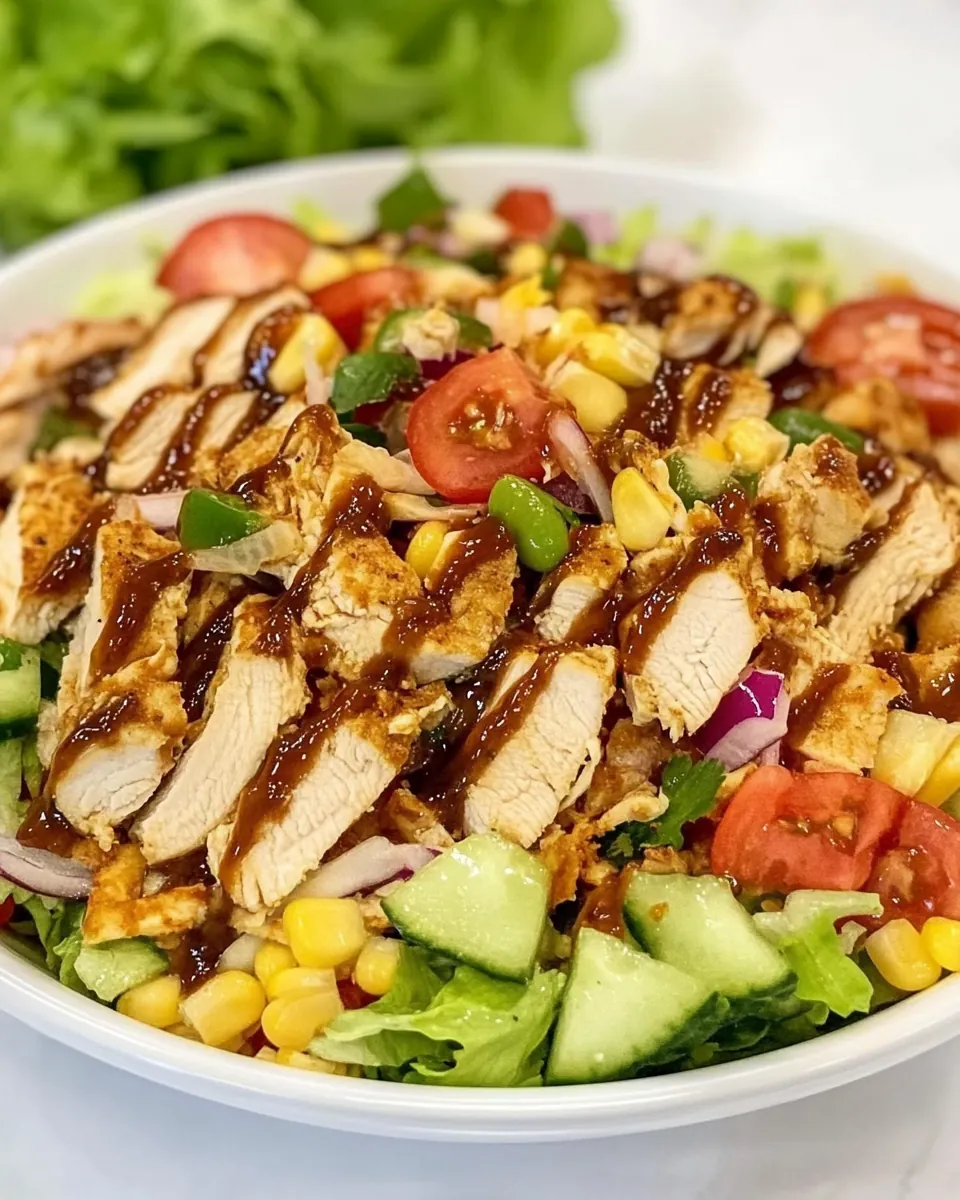BBQ Chicken Salad