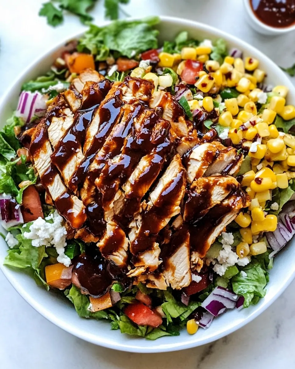 BBQ Chicken Salad