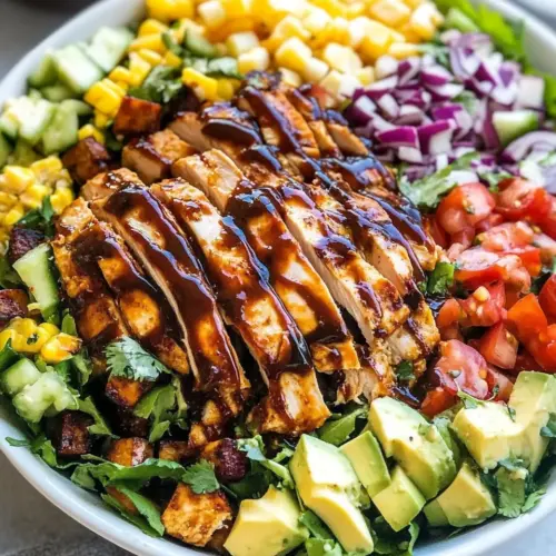 BBQ Chicken Salad
