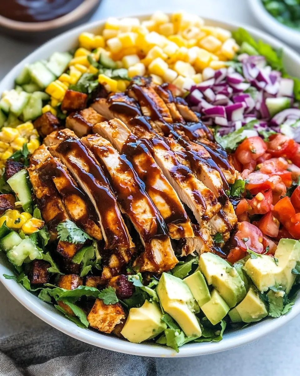 BBQ Chicken Salad
