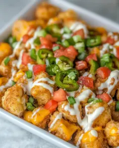 BBQ Chicken Totchos