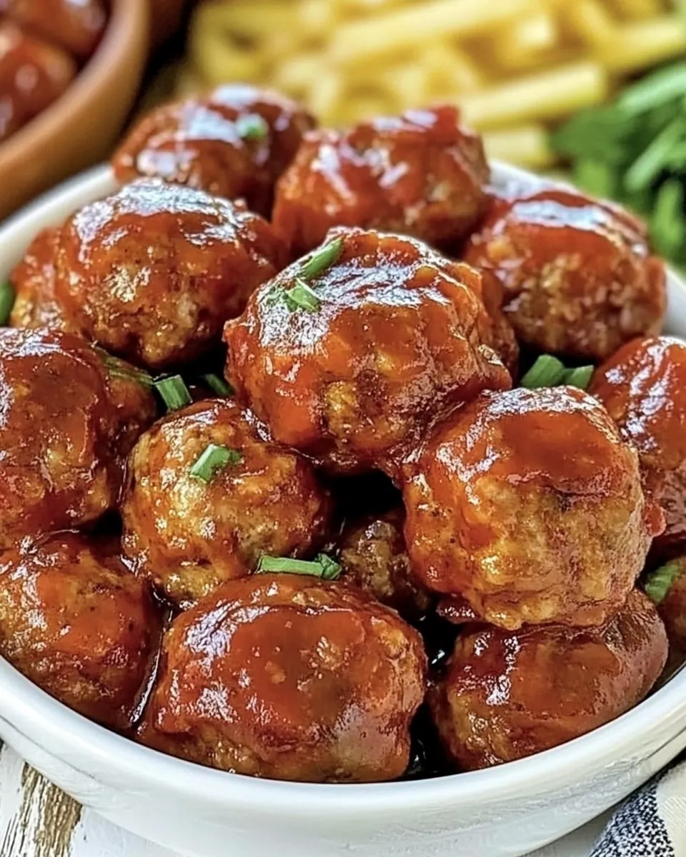 BBQ Meatballs