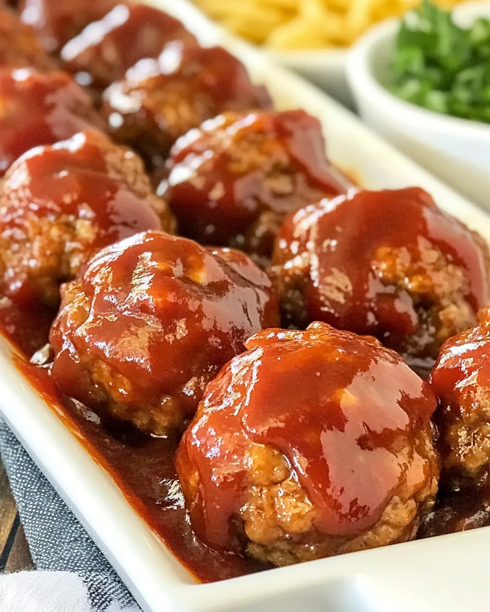 BBQ Meatballs