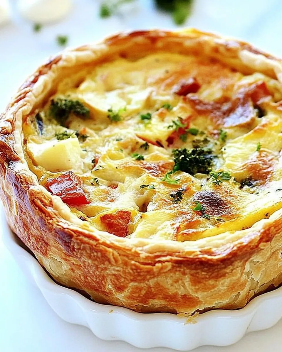 Bagel Quiche