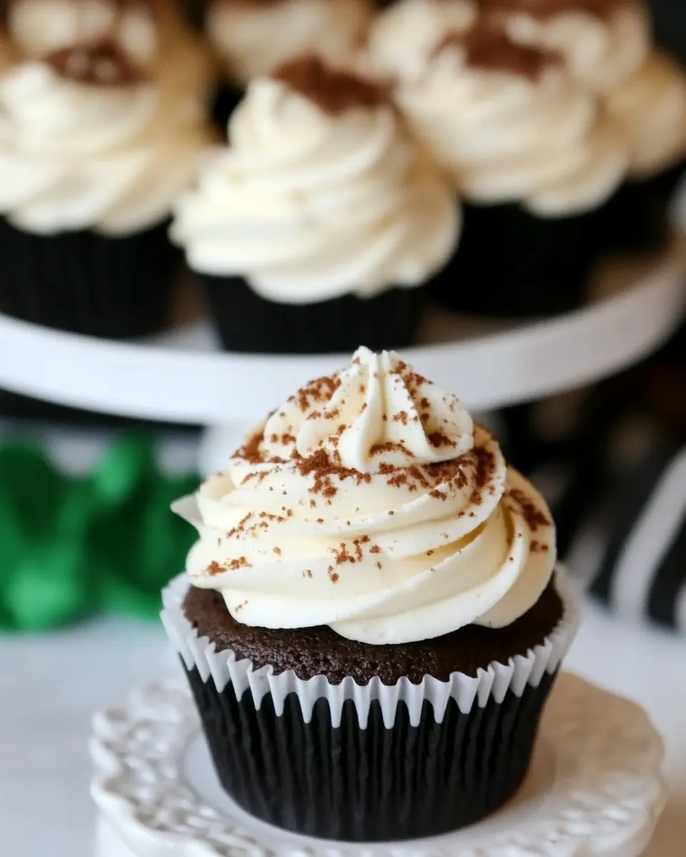 Baileys Coffee Cupcakes