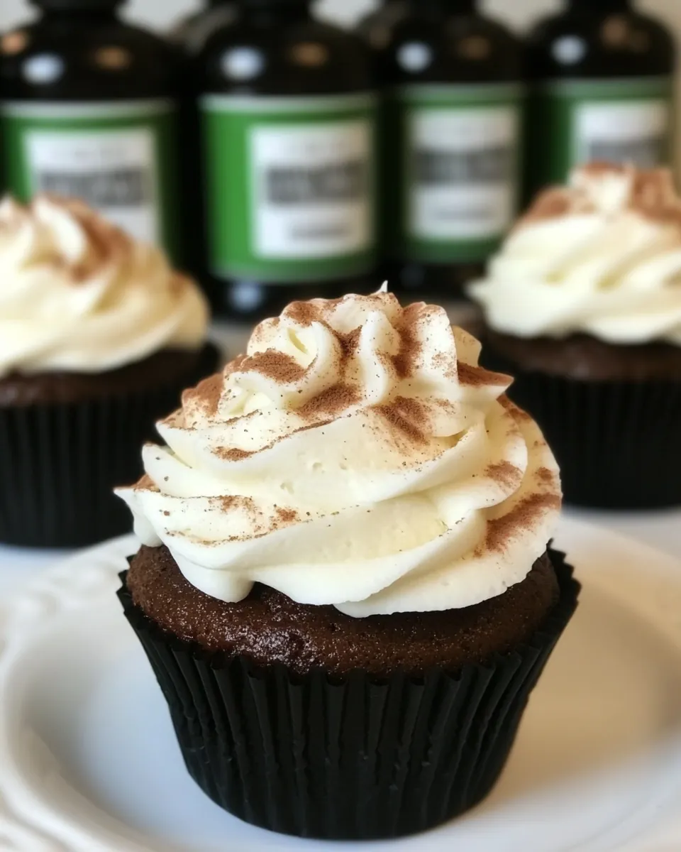 Baileys Coffee Cupcakes