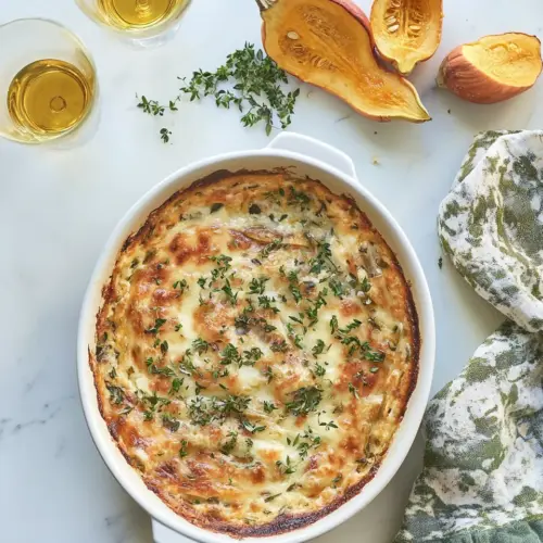 Baked Brie Dip with Delicata Squash