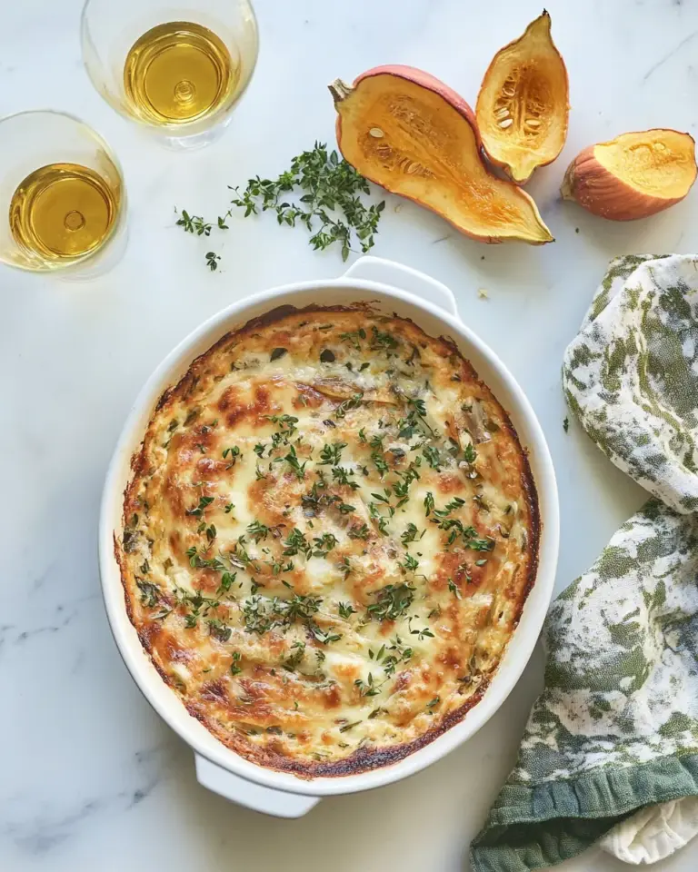 Baked Brie Dip with Delicata Squash