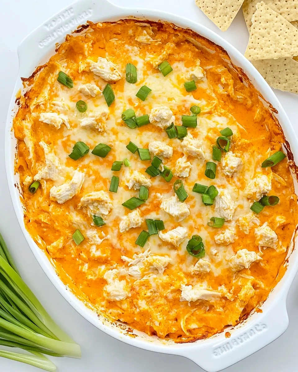 Baked Buffalo Chicken Dip