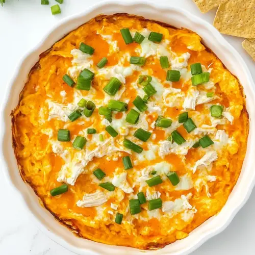 Baked Buffalo Chicken Dip