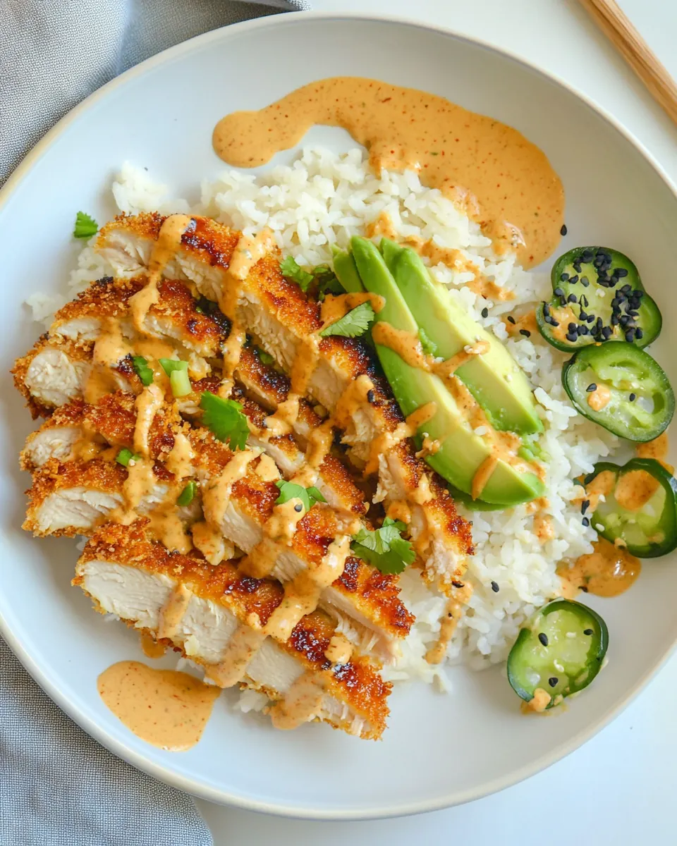 Baked Chicken Katsu