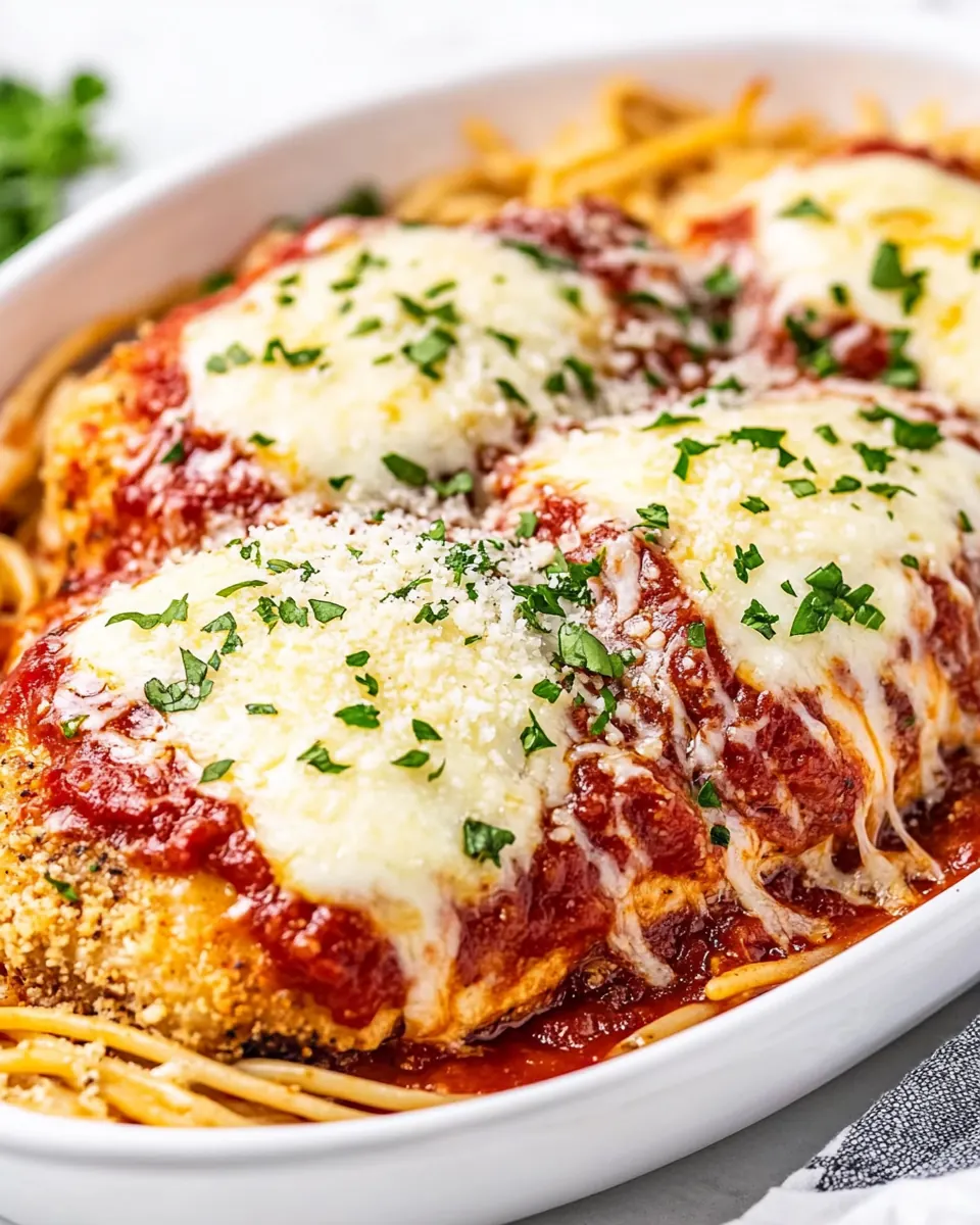 Baked Chicken Parmesan