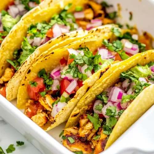 Baked Chicken Tacos