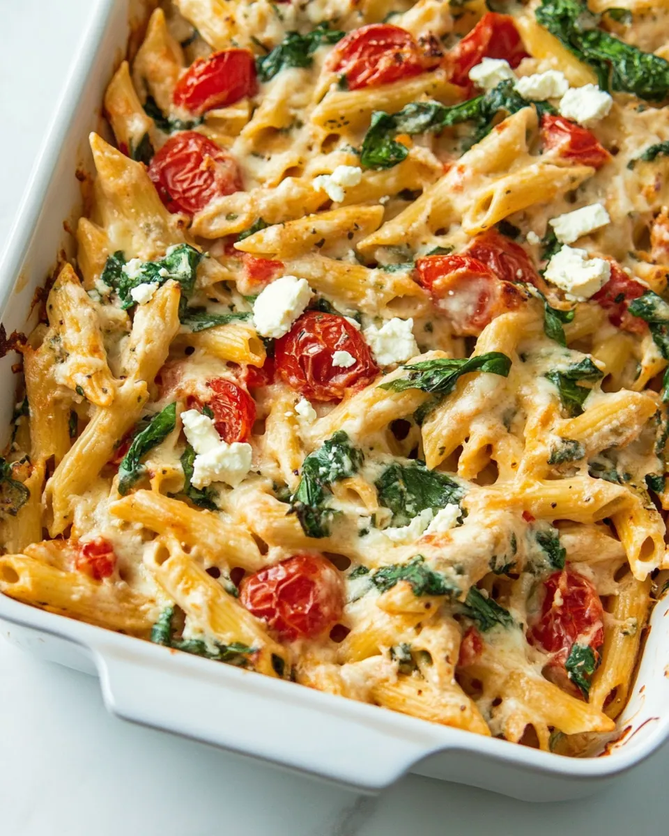 Baked Feta Pasta