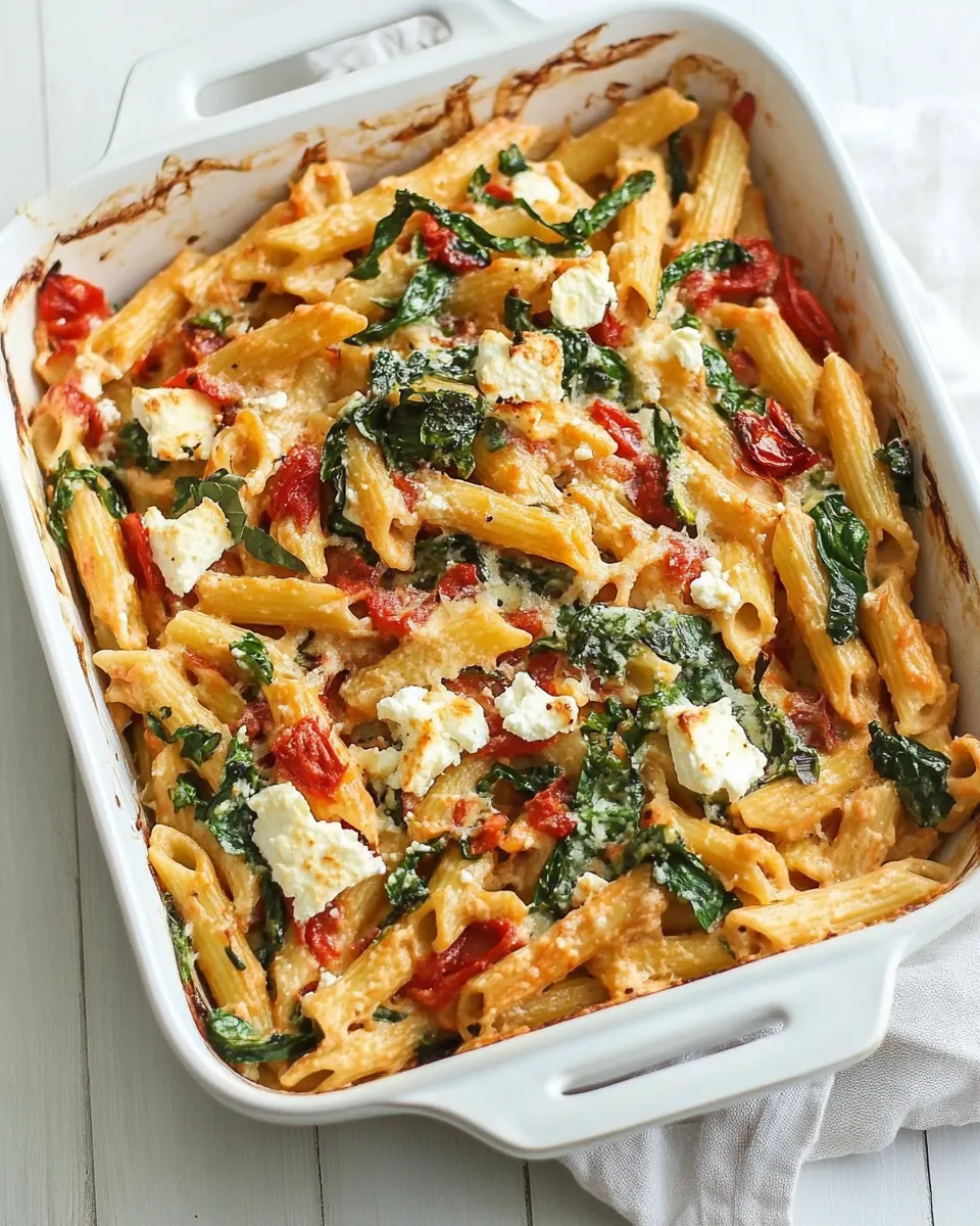 Baked Feta Pasta