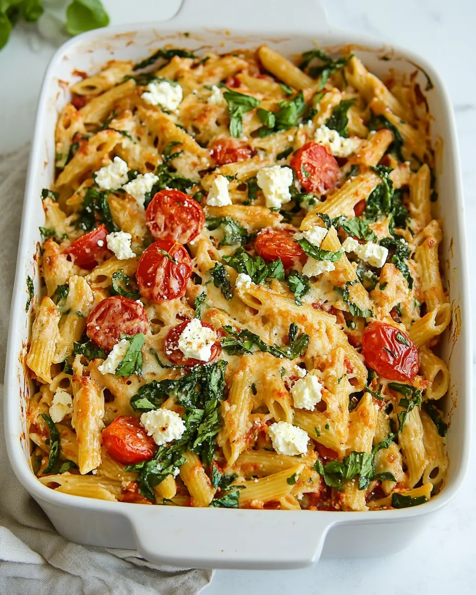 Baked Feta Pasta