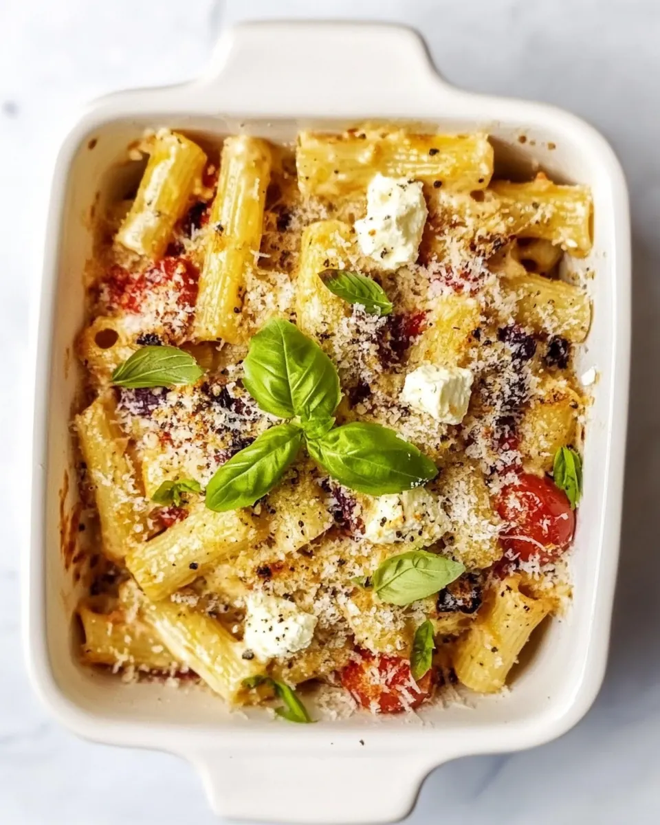 Baked Feta Pasta