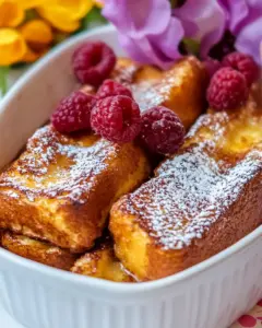 Baked French Toast Sticks