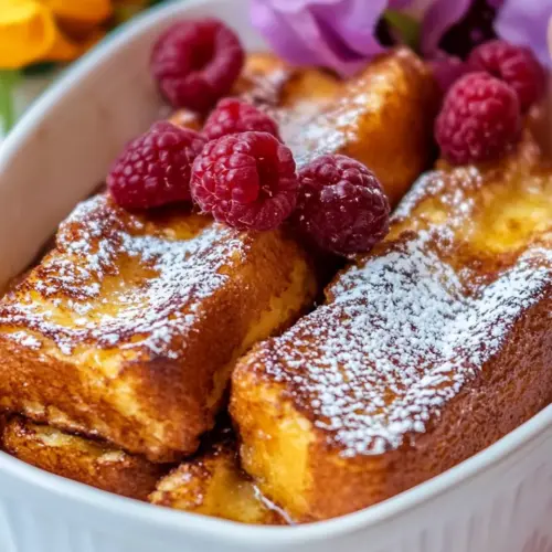 Baked French Toast Sticks