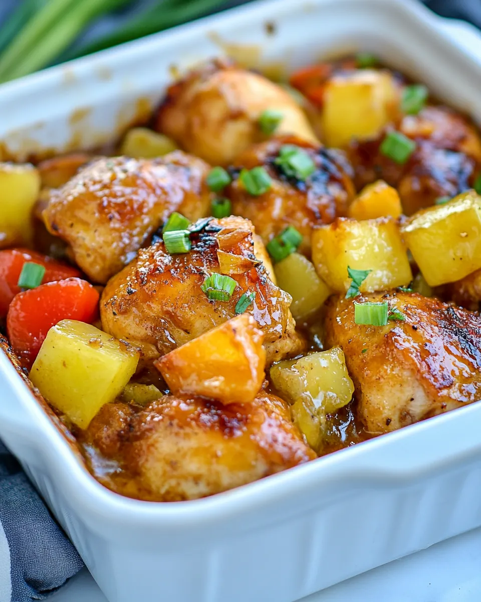 Baked Hawaiian Chicken