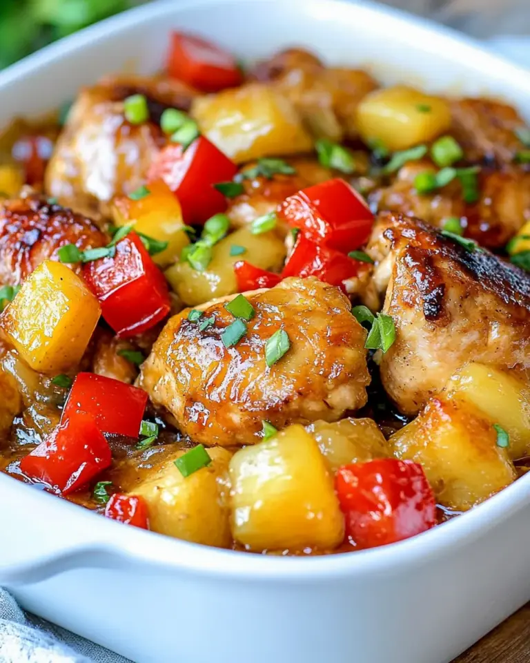 Baked Hawaiian Chicken