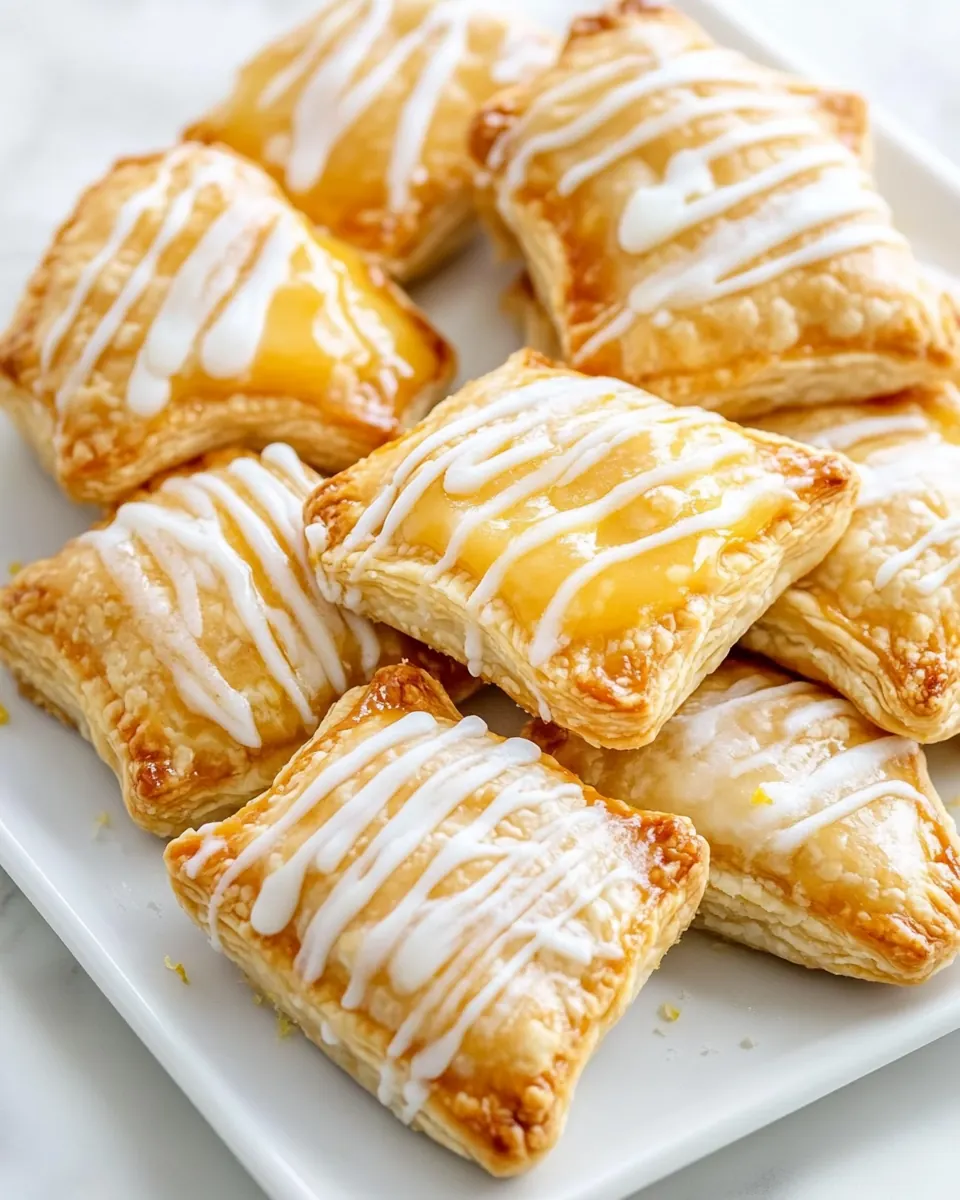 Baked Lemon Curd Hand Pies