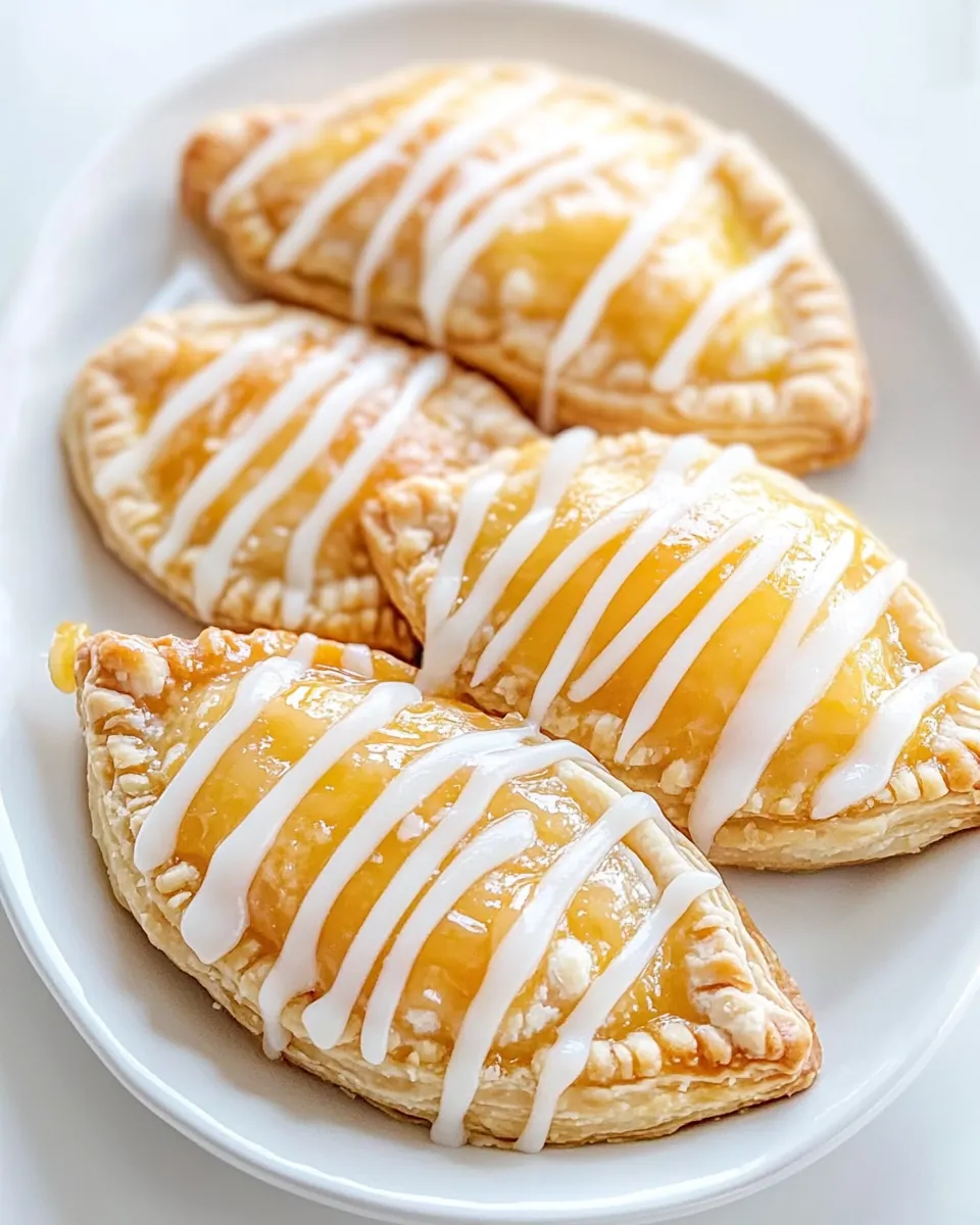 Baked Lemon Curd Hand Pies