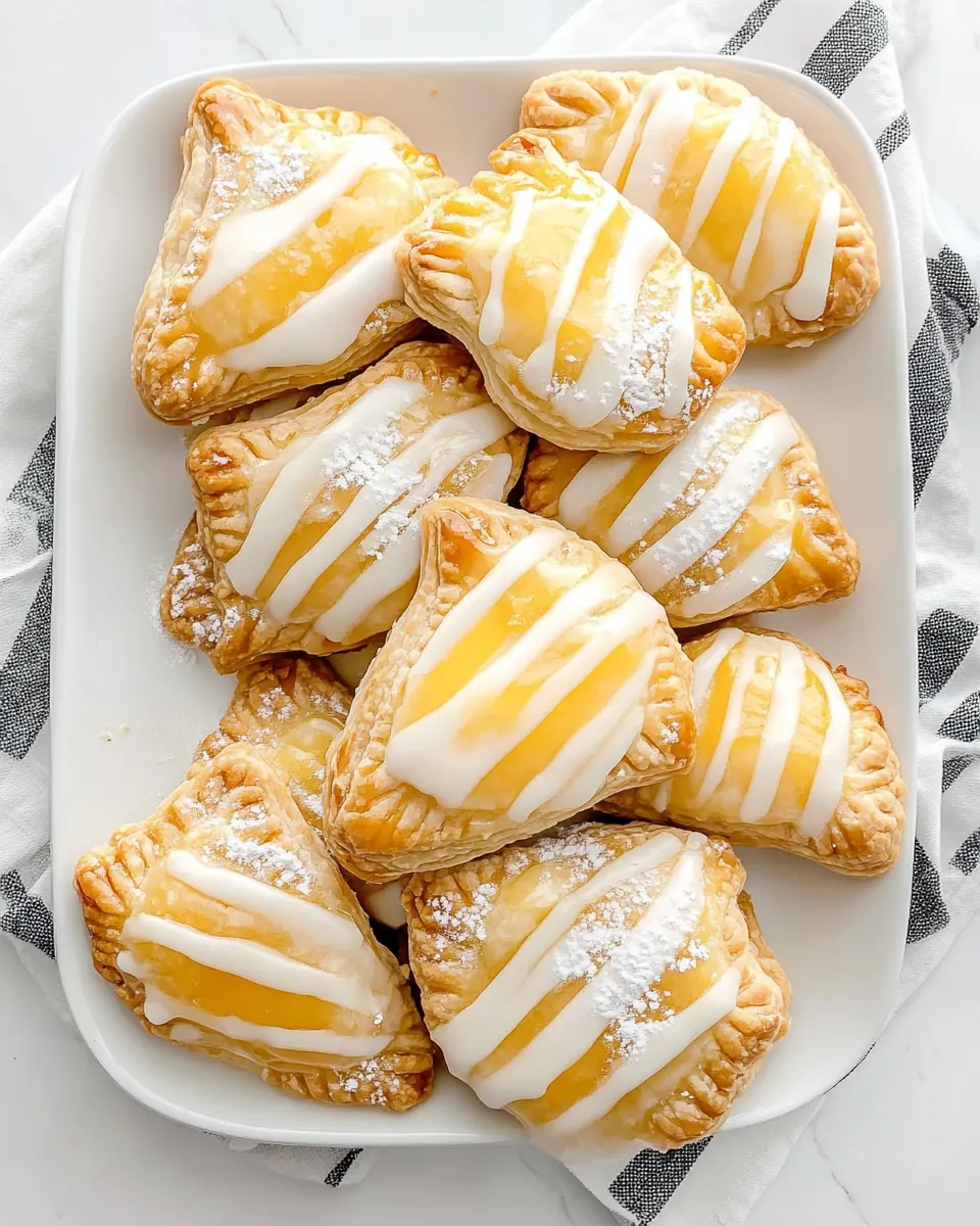 Baked Lemon Curd Hand Pies