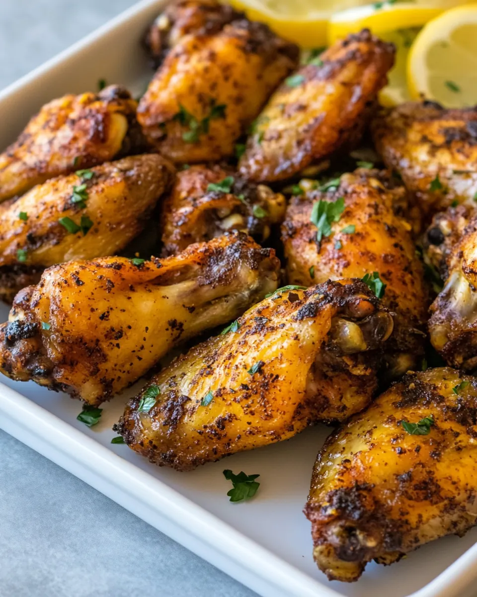Baked Lemon Pepper Wings