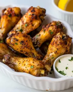 Baked Lemon Pepper Wings