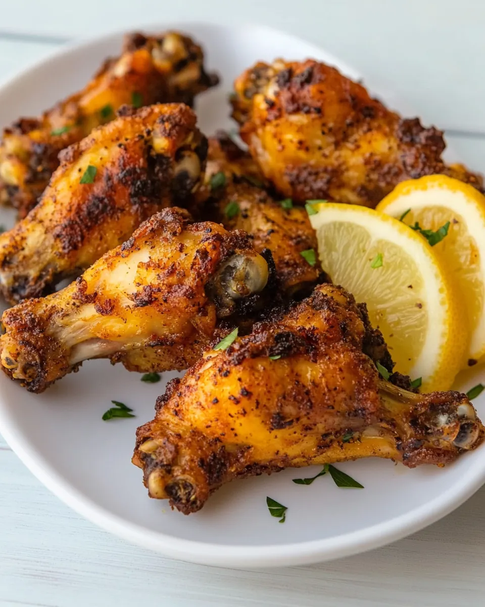 Baked Lemon Pepper Wings
