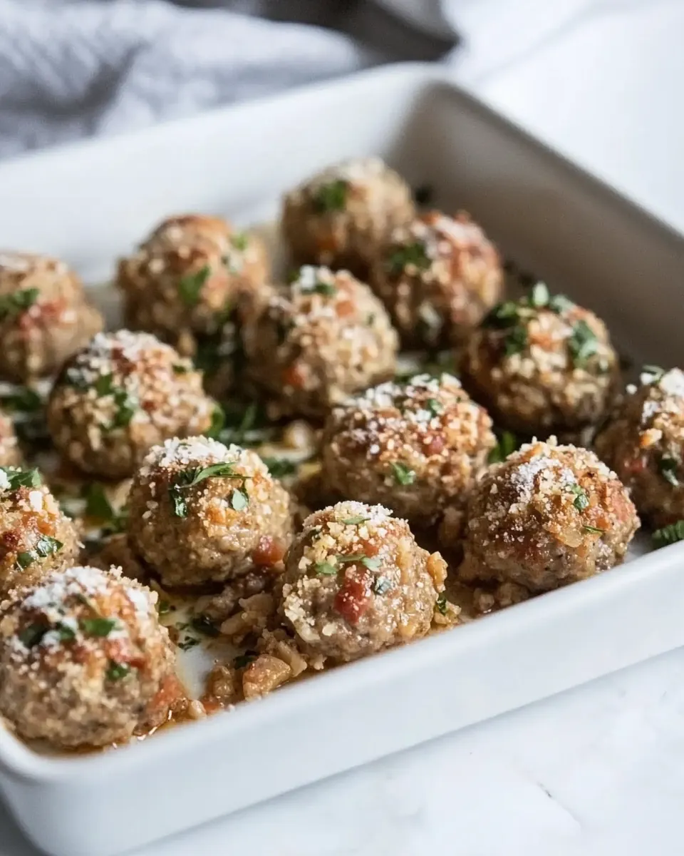 Baked Meatballs
