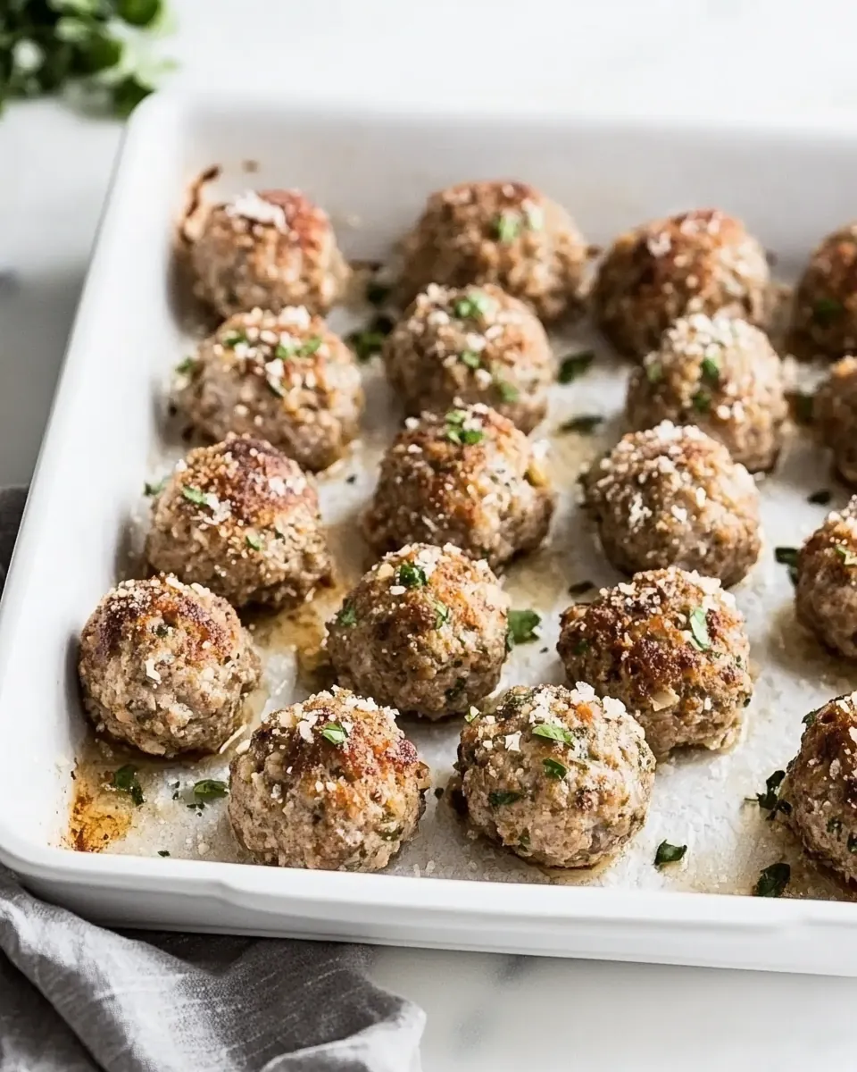 Baked Meatballs