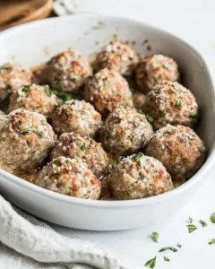 Baked Meatballs