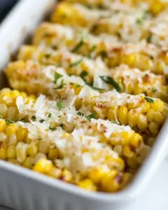 Baked Parmesan Cheese Corn